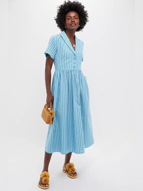 hyacinth house organza windowpane waverly dress Tuckernuck Hyacinth House Organza Windowpane Waverly Dress NWOT Size S